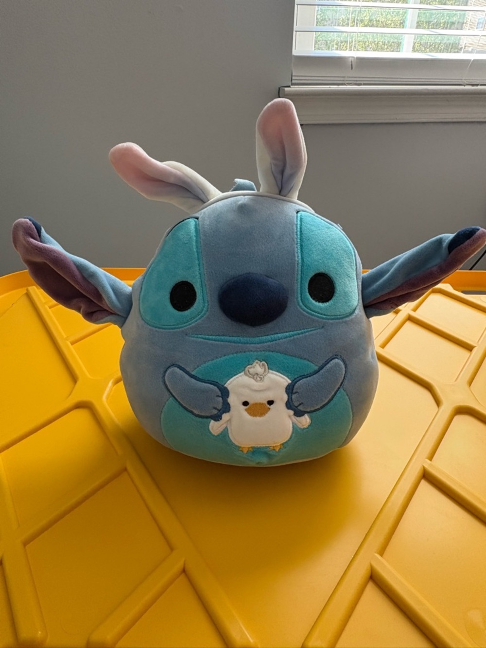 Stitch Easter themed squishmallow